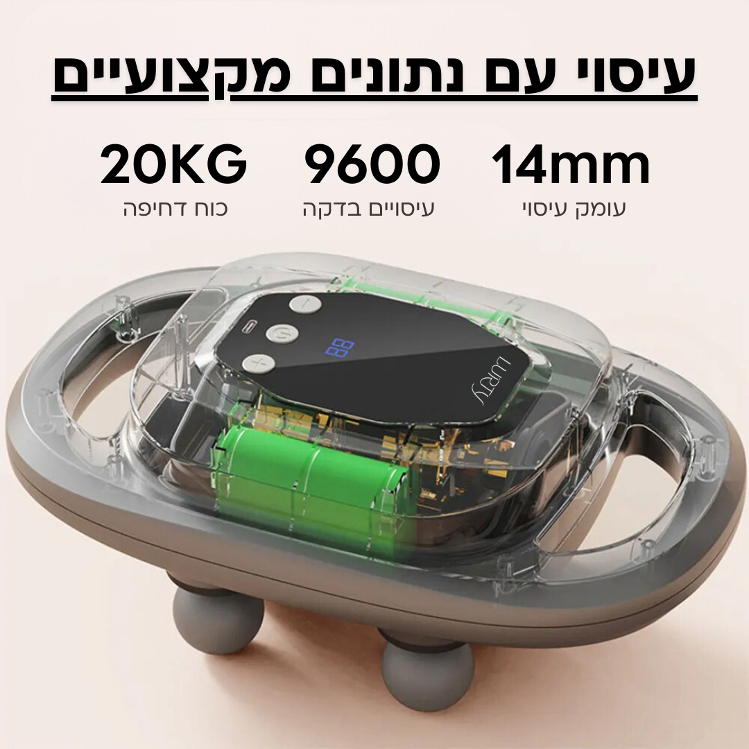 מעסה שישה ראשים מקצועי מבית לורטי