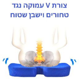 כרית מושב אורטופדית